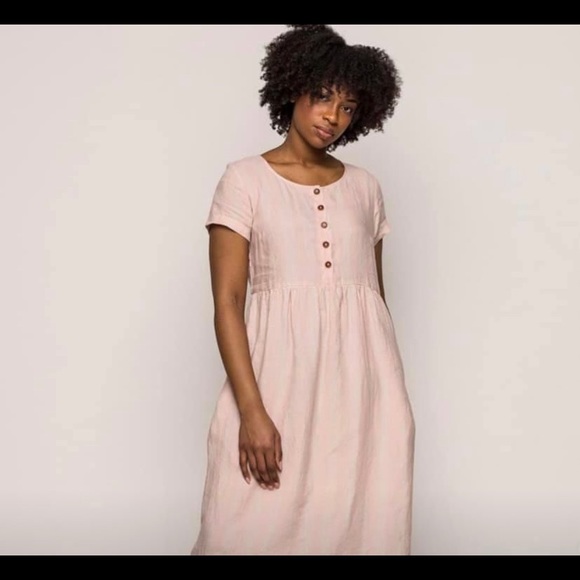 Nwt Pyne Smith No 1 Shell Pink Dress Xs 
